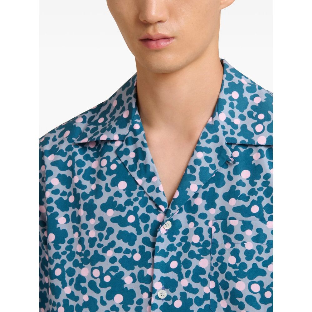 Marni Marni BLUE Shirts Size US L / EU 52-54 / 3 - 3 Thumbnail