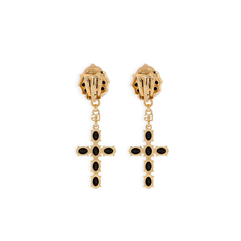 Dolce & Gabbana Dolce & Gabbana GOLD Earrings Size ONE SIZE - 2 Thumbnail