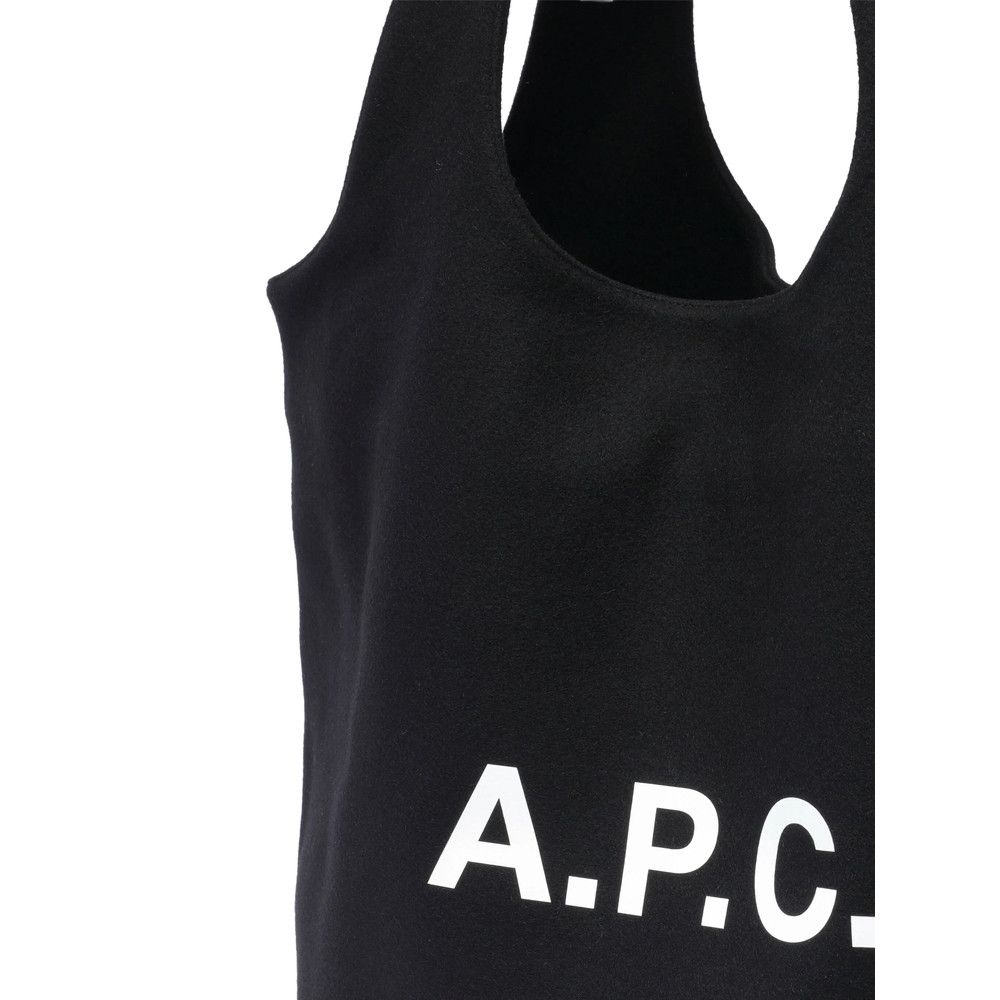 A.P.C. A.p.c. BLACK Tote Bags Size ONE SIZE - 2 Thumbnail