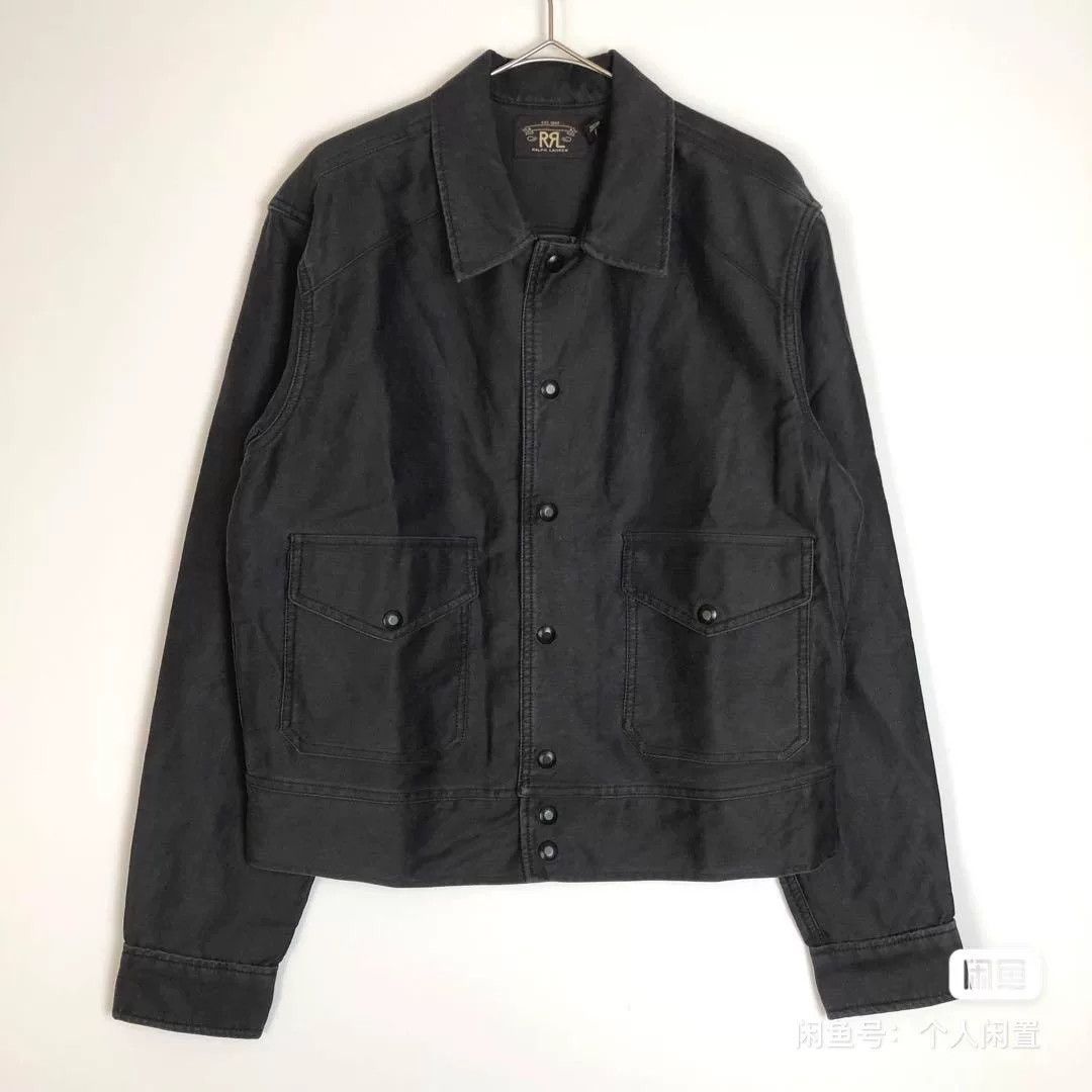 RRL Ralph Lauren RRL Vintage Embroidered Motorcycle Jacket Size US S / EU 44-46 / 1 - 2 Thumbnail