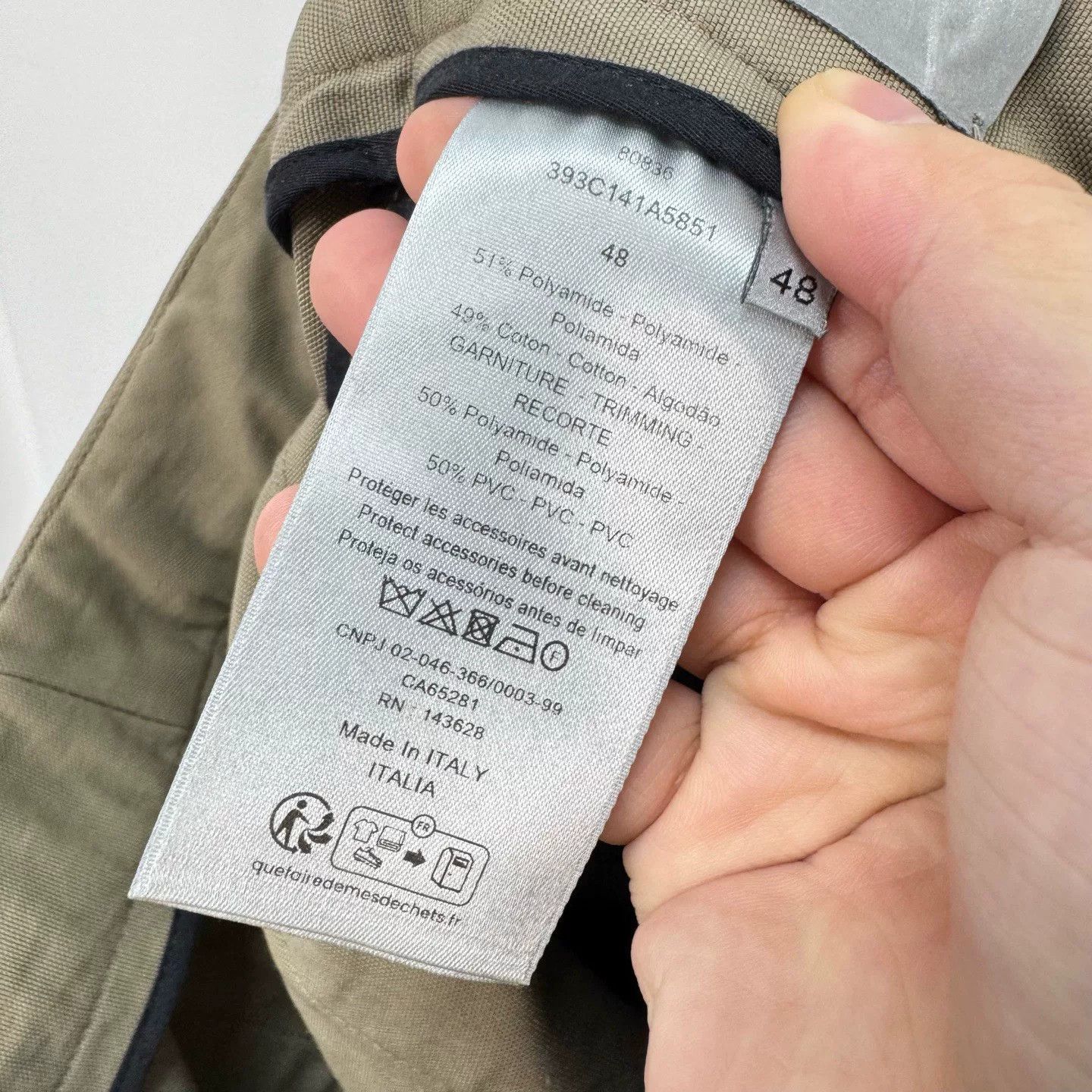 Dior Dior New Roller Coaster Buckle Cargo Pants Size US 30 / EU 46 - 7 Thumbnail