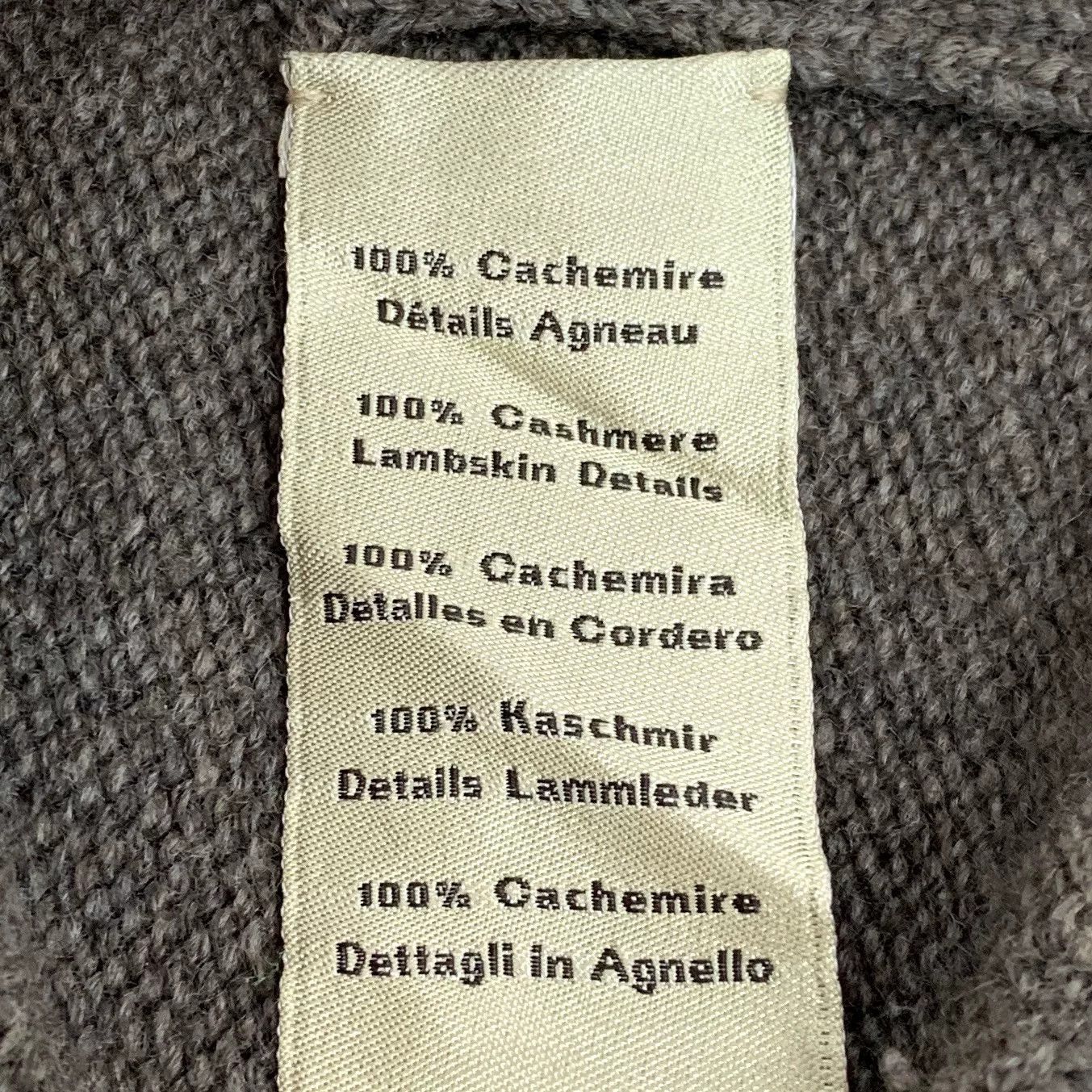 Hermes Hermes Brown Cashmere Embroidered Sweater Size US XXL / EU 58 / 5 - 7 Thumbnail