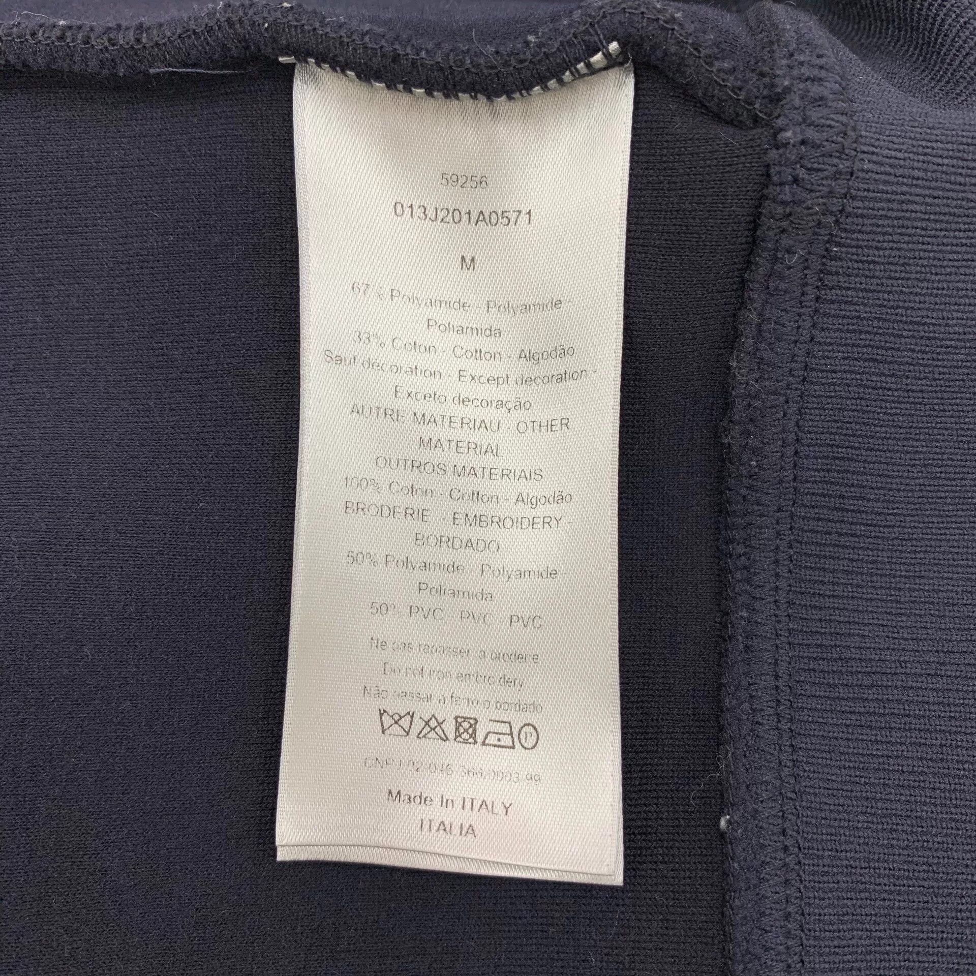 Dior Dior Logo Flocked Collar Zip Jacket Size US M / EU 48-50 / 2 - 7 Thumbnail