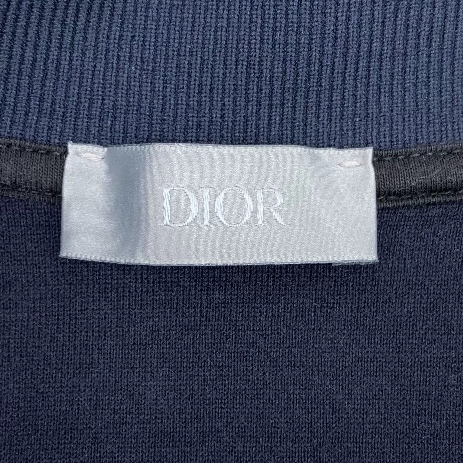 Dior Dior Logo Flocked Collar Zip Jacket Size US M / EU 48-50 / 2 - 5 Thumbnail