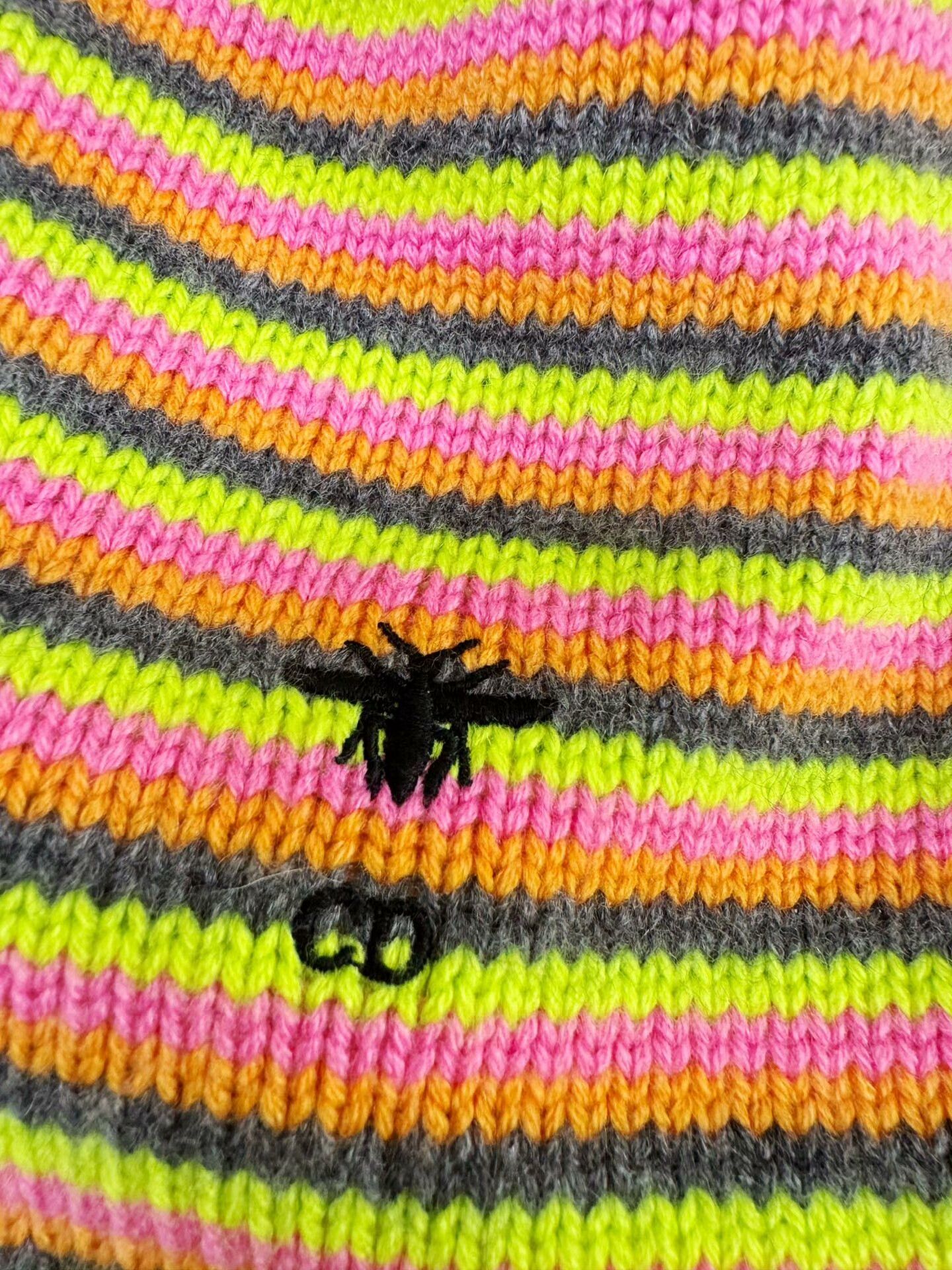 Dior dior colorful embroidered bee short-sleeve top Size US M / EU 48-50 / 2 - 4 Thumbnail