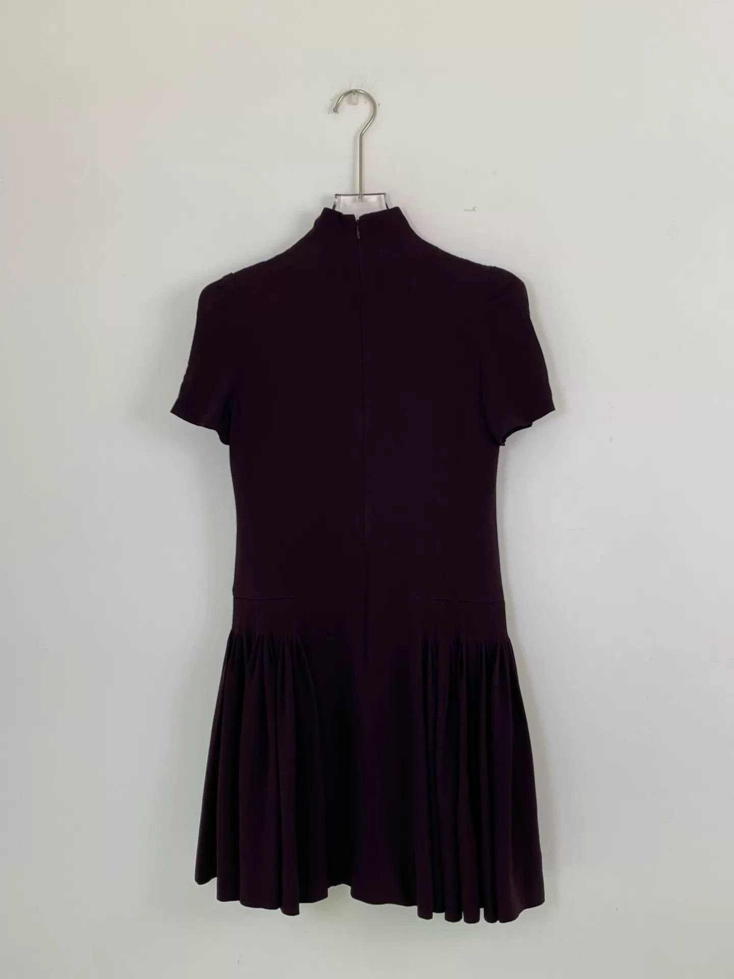 Dior elegant cherry red silk dress by dior Size US 36 / EU 52 - 2 Thumbnail
