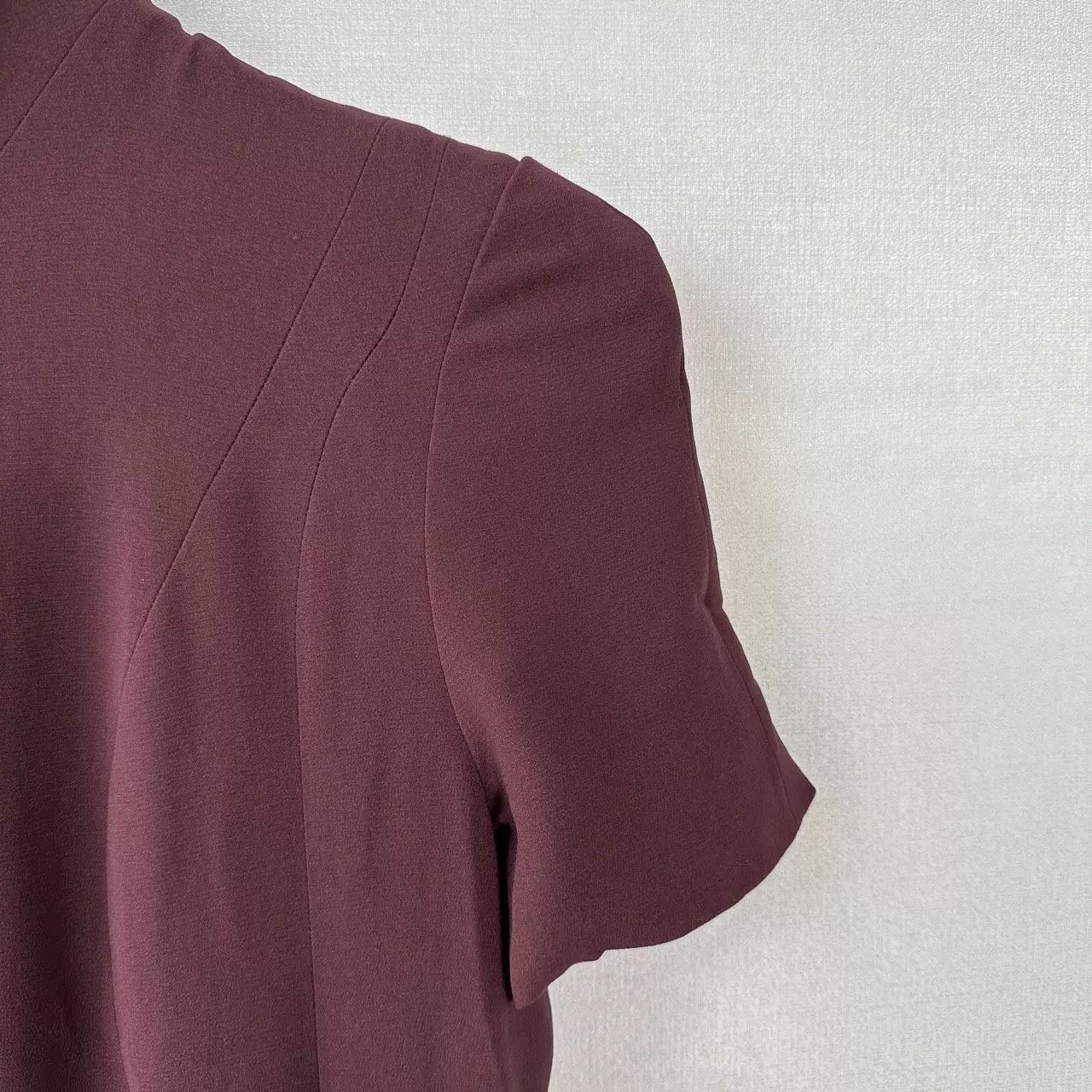 Dior elegant cherry red silk dress by dior Size US 36 / EU 52 - 6 Thumbnail