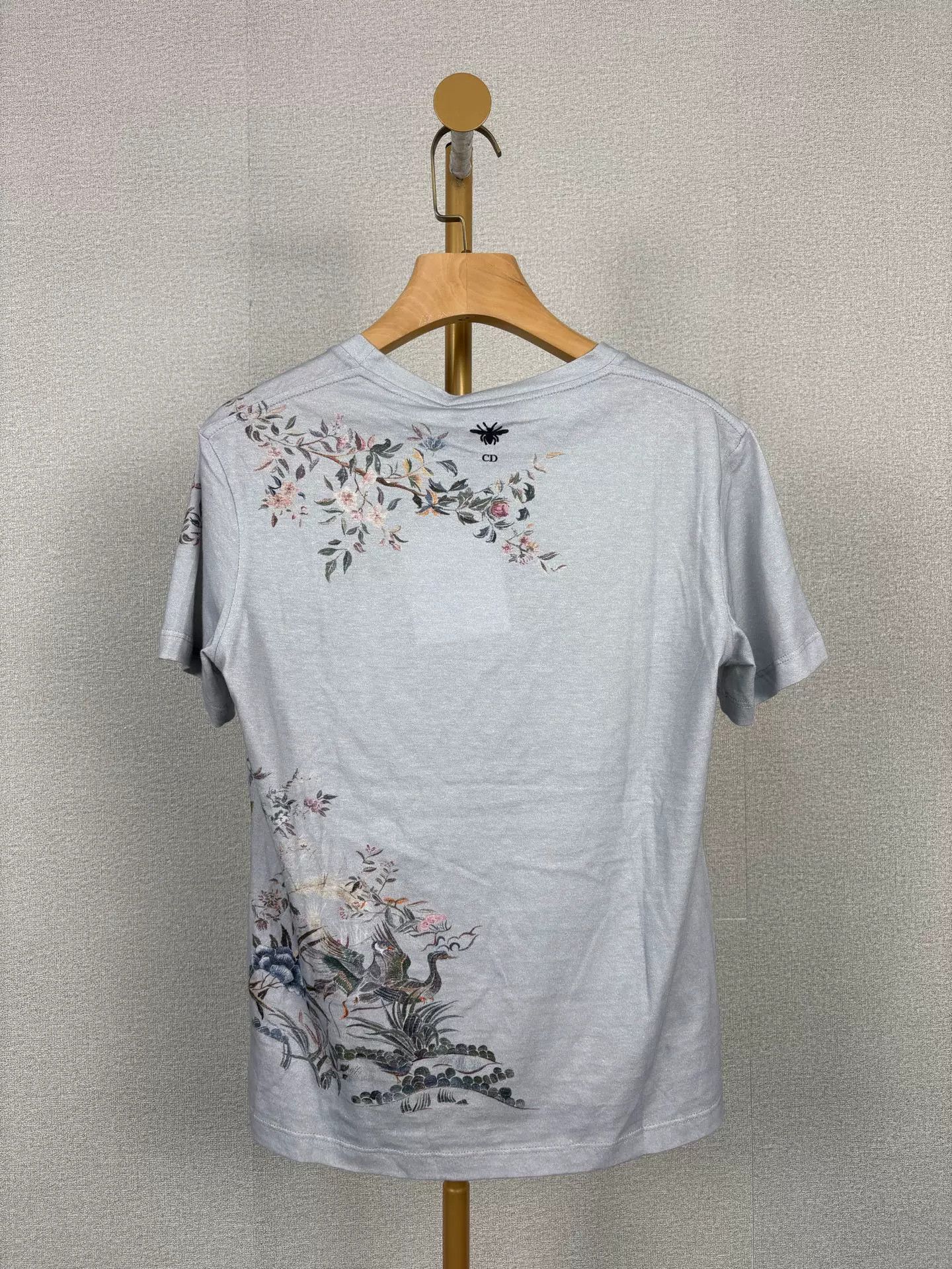 Dior dior floral print short sleeve t-shirt Size US M / EU 48-50 / 2 - 2 Thumbnail