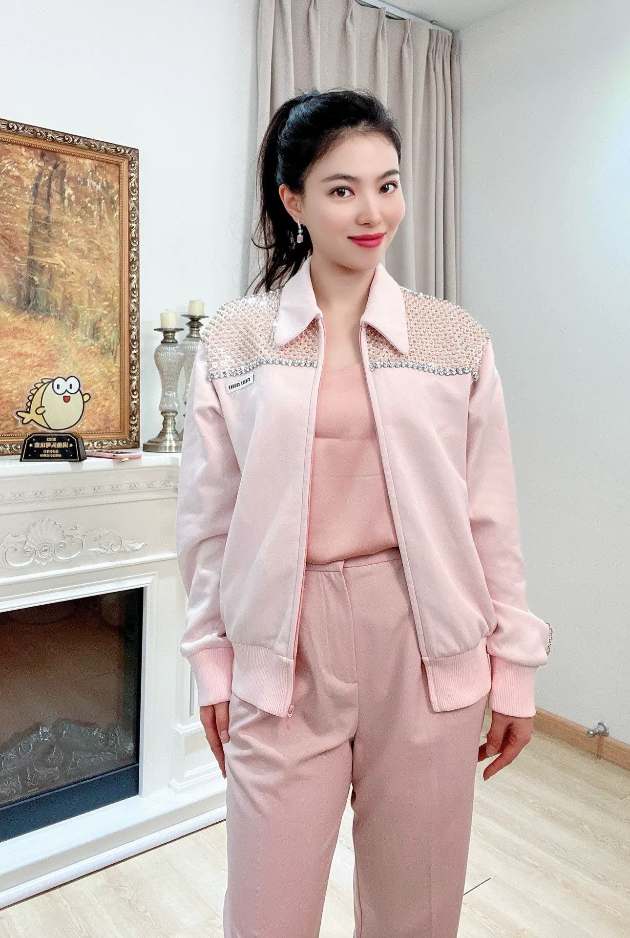 Miu Miu miumiu pink diamond jacket for women Size US XS / EU 42 / 0 - 3 Thumbnail