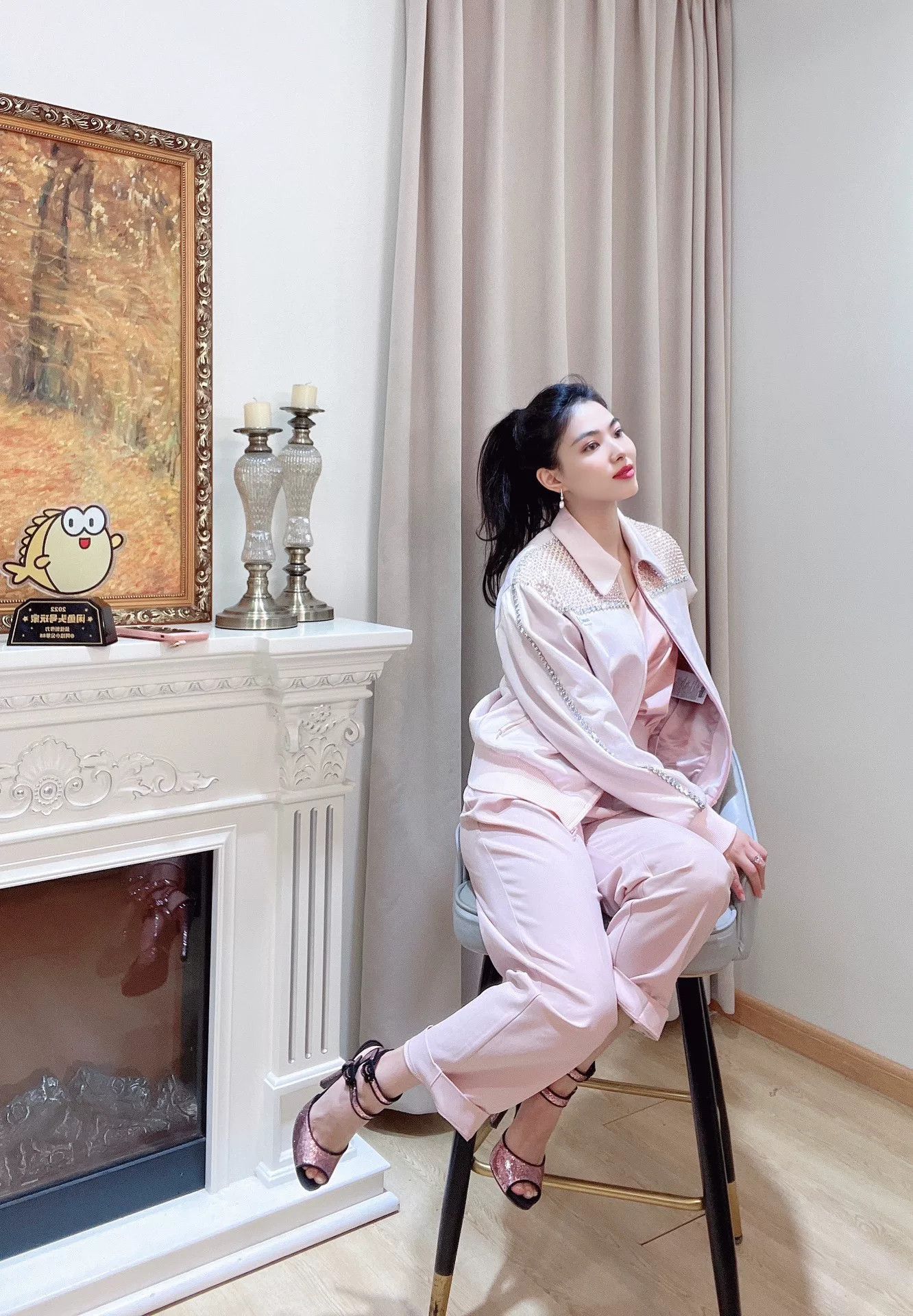Miu Miu miumiu pink diamond jacket for women Size US XS / EU 42 / 0 - 8 Thumbnail