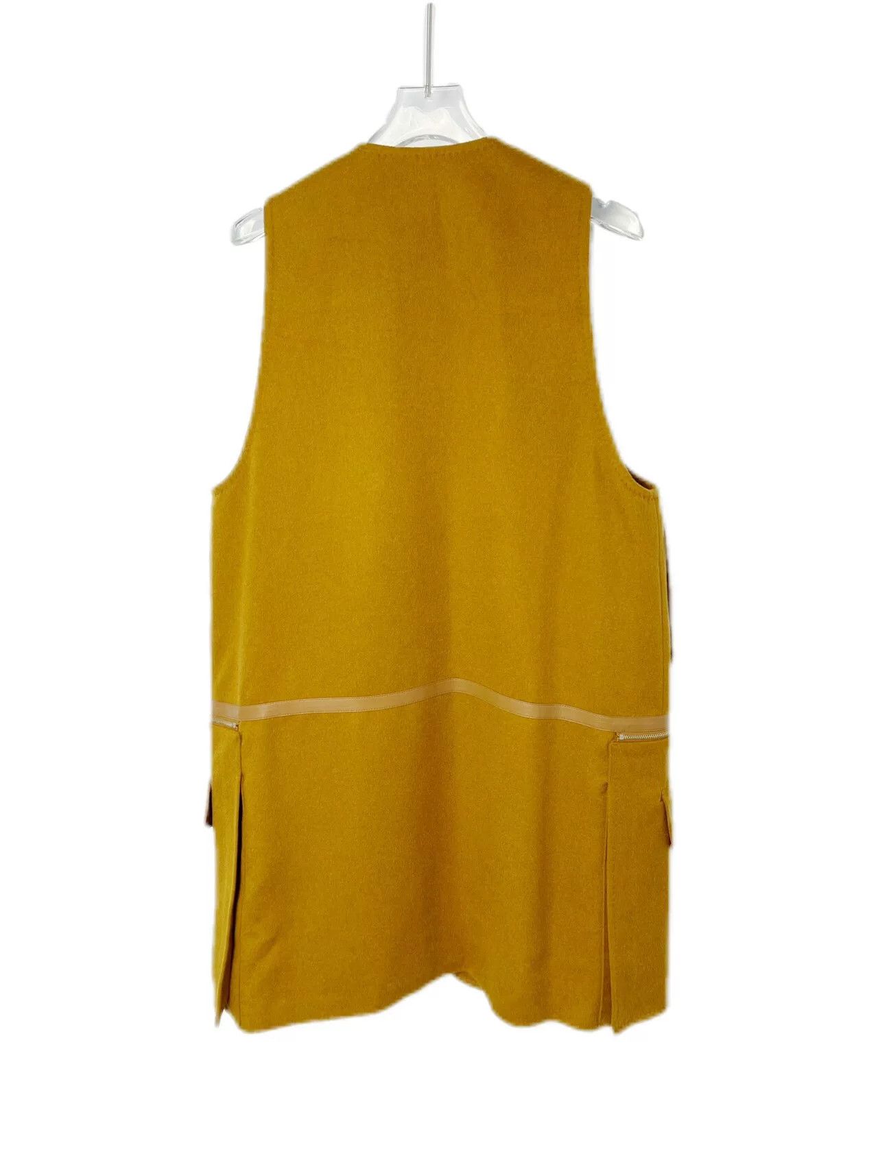 Max Mara maxmara brown sleeveless vest with pockets Size US M / EU 48-50 / 2 - 2 Thumbnail