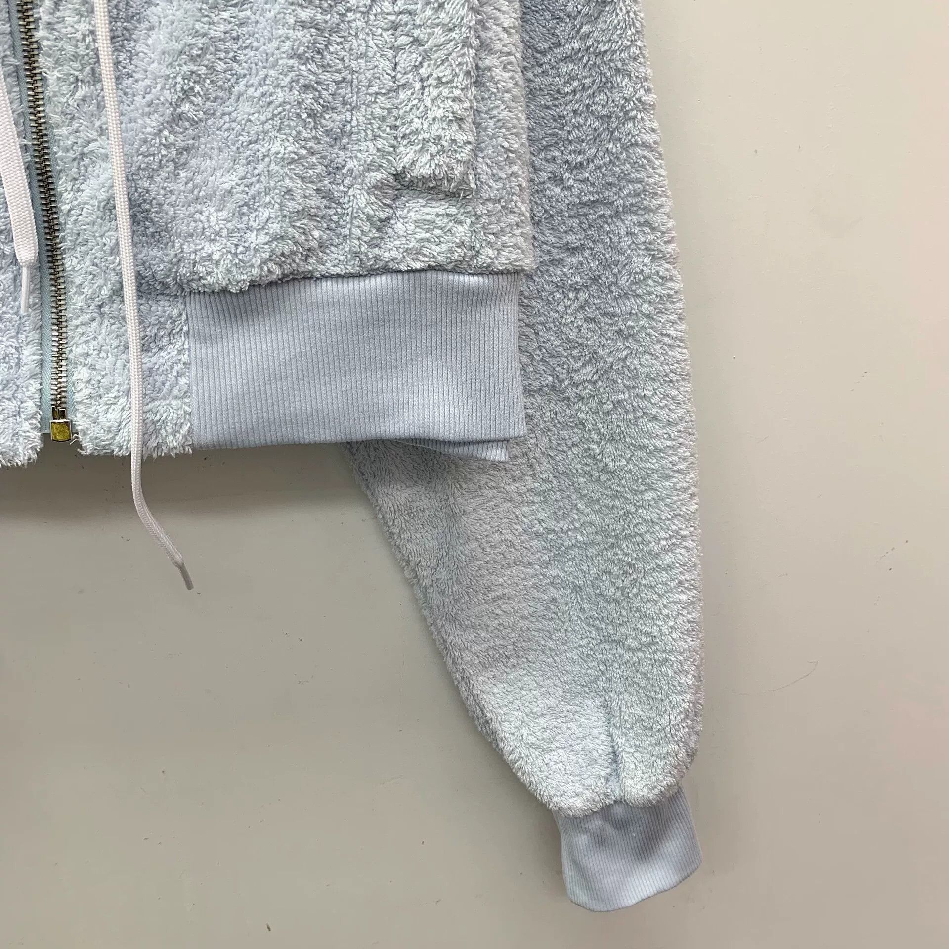 Miu Miu miu miu light blue logo hooded jacket Size US S / EU 44-46 / 1 - 4 Thumbnail
