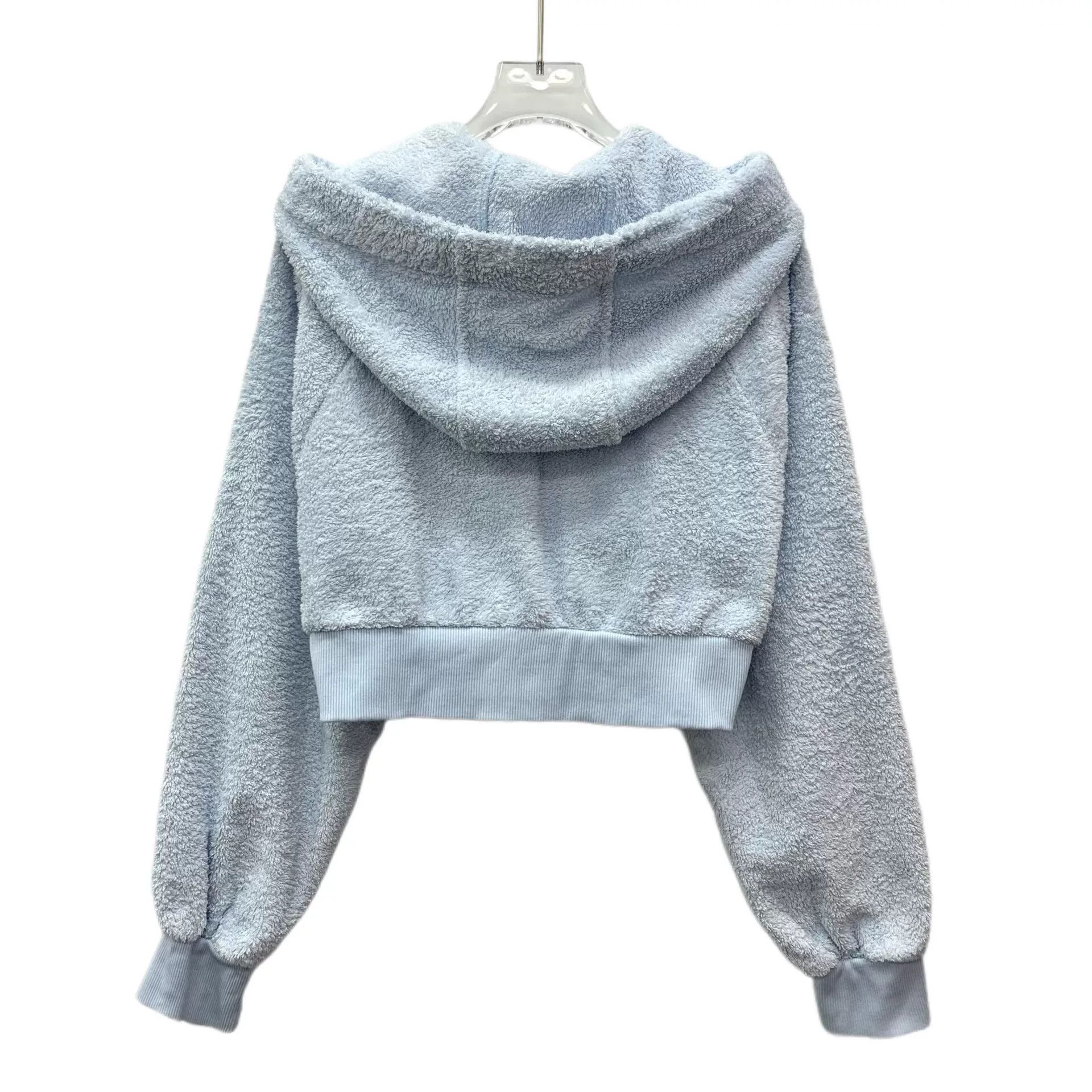 Miu Miu miu miu light blue logo hooded jacket Size US S / EU 44-46 / 1 - 2 Thumbnail
