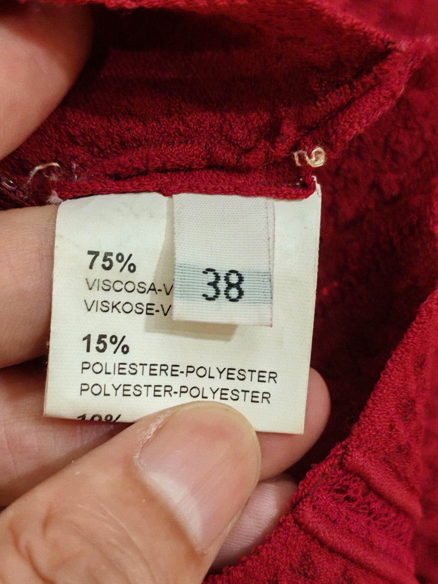 Vintage red knitted set from Alaïa Size US M / EU 48-50 / 2 - 4 Thumbnail