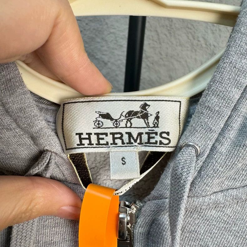 Hermes Hermes Run H Zip Hoodie Sweatshirt Size US S / EU 44-46 / 1 - 2 Thumbnail