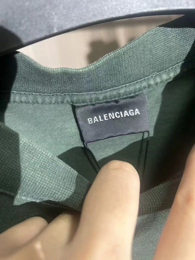 Balenciaga Balenciaga 25 BB Logo Print Short Sleeve Size US L / EU 52-54 / 3 - 2 Thumbnail