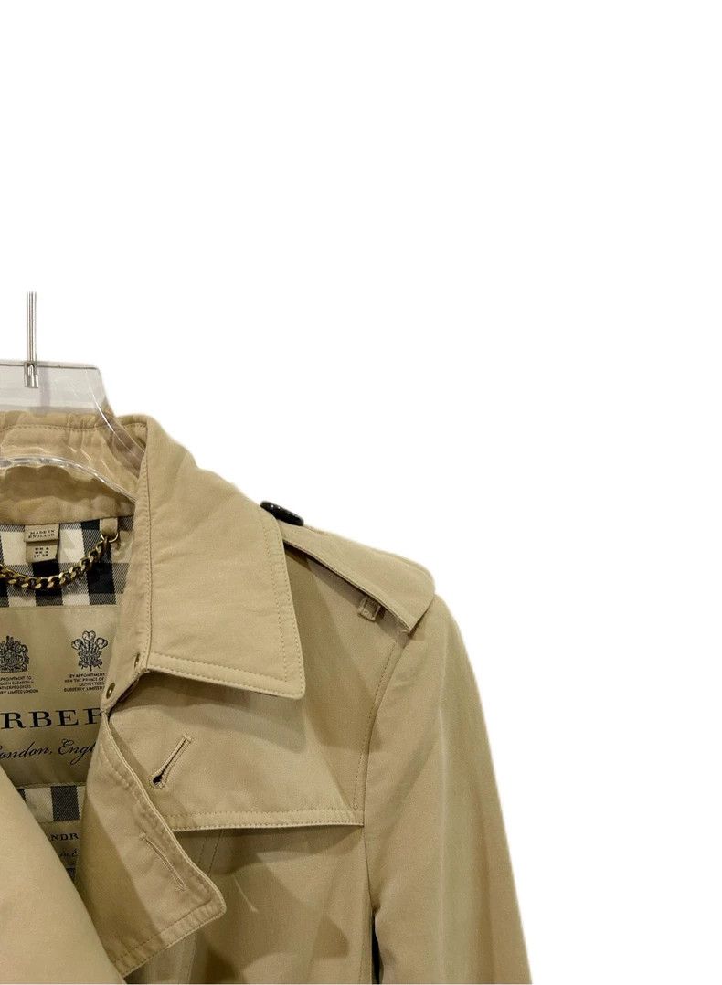 Burberry Burberry Beige Cotton Trench Coat UK6 Size US S / EU 44-46 / 1 - 4 Thumbnail