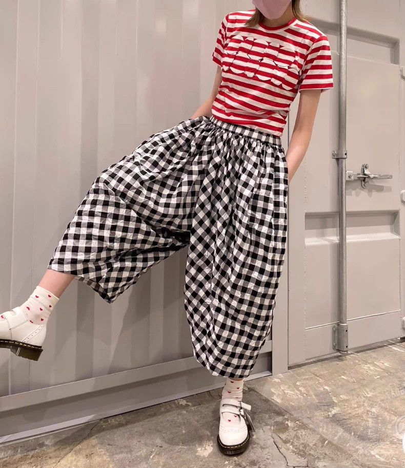 Comme des Garcons CDG GIRL Checkered S Size US 26 / EU 42 - 2 Thumbnail