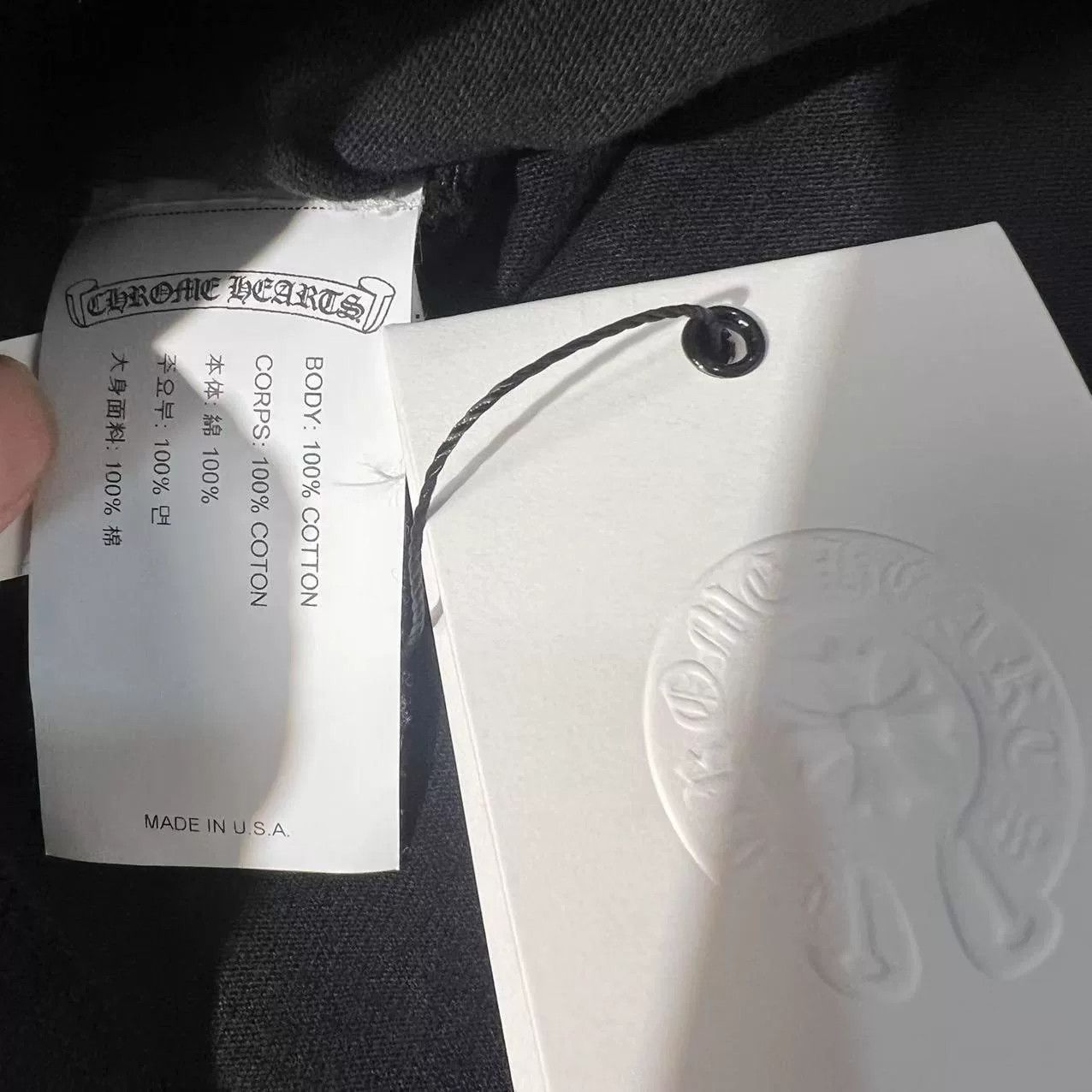 Chrome Hearts Chrome Hearts New Embroidered Longsleeve Size US L / EU 52-54 / 3 - 3 Thumbnail