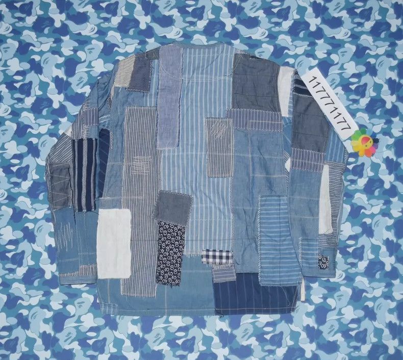 Junya Watanabe Junya Watanabe MAN Boro Patchwork Shirt Size US S / EU 44-46 / 1 - 2 Thumbnail