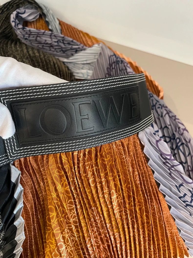 Loewe Loewe Colorblock Irregular Sweater Skirt Size 30" / US 8 / IT 44 - 4 Thumbnail