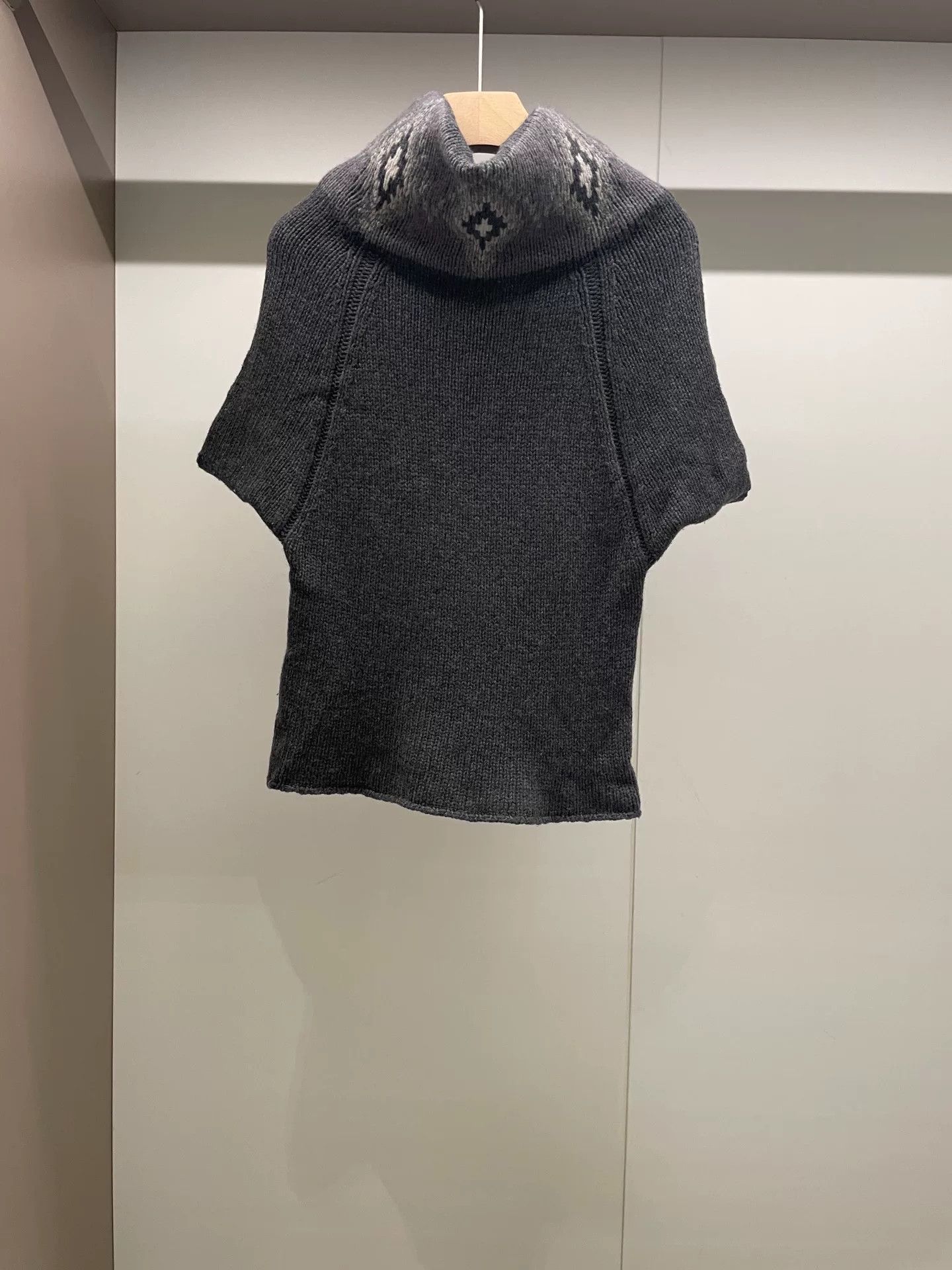 Brunello Cucinelli Brunello Cucinelli Wool Knit T-Shirt S Size US S / EU 44-46 / 1 - 2 Thumbnail