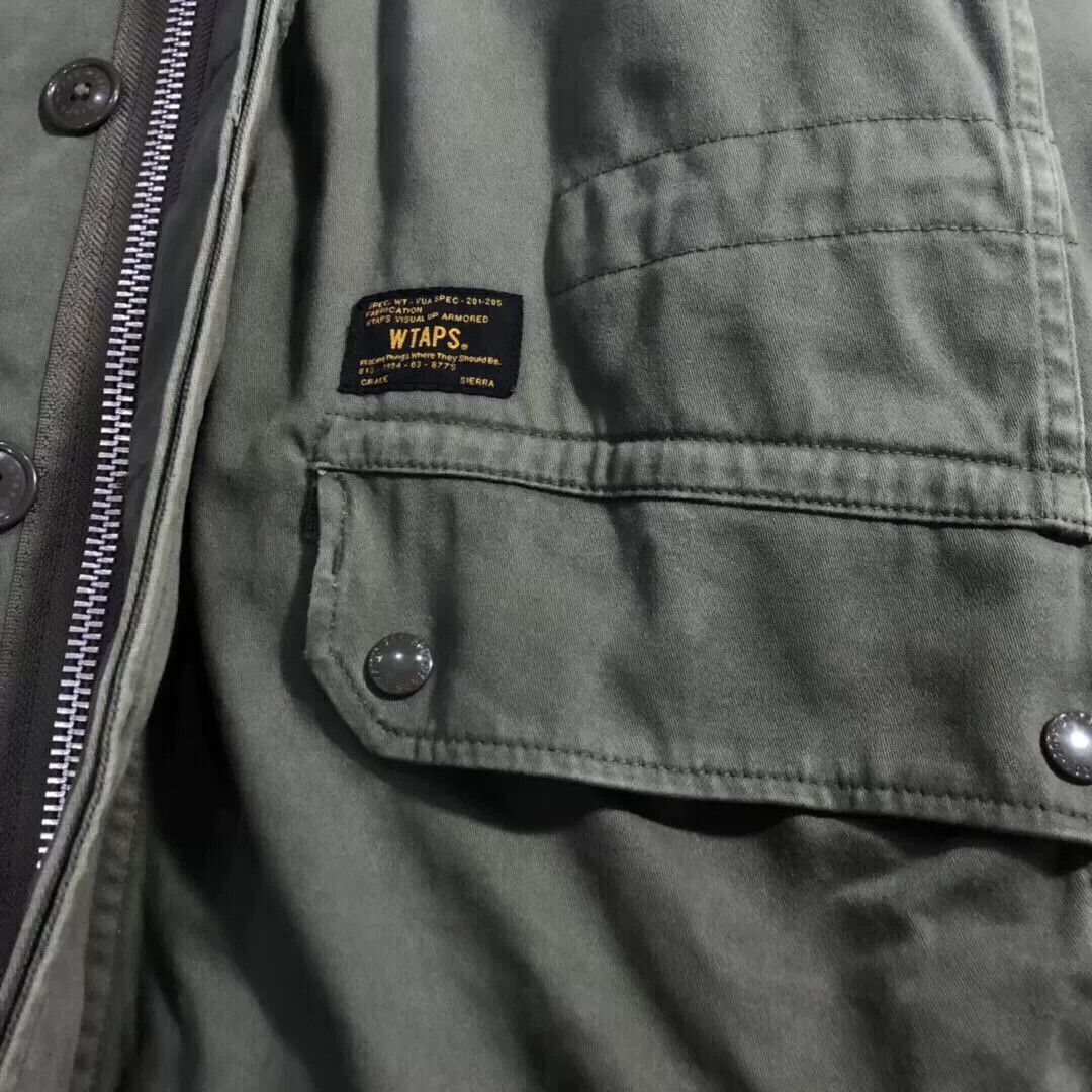 Wtaps WTAPS 14AW M-64 Cotton Satin Jacket Size US S / EU 44-46 / 1 - 2 Thumbnail