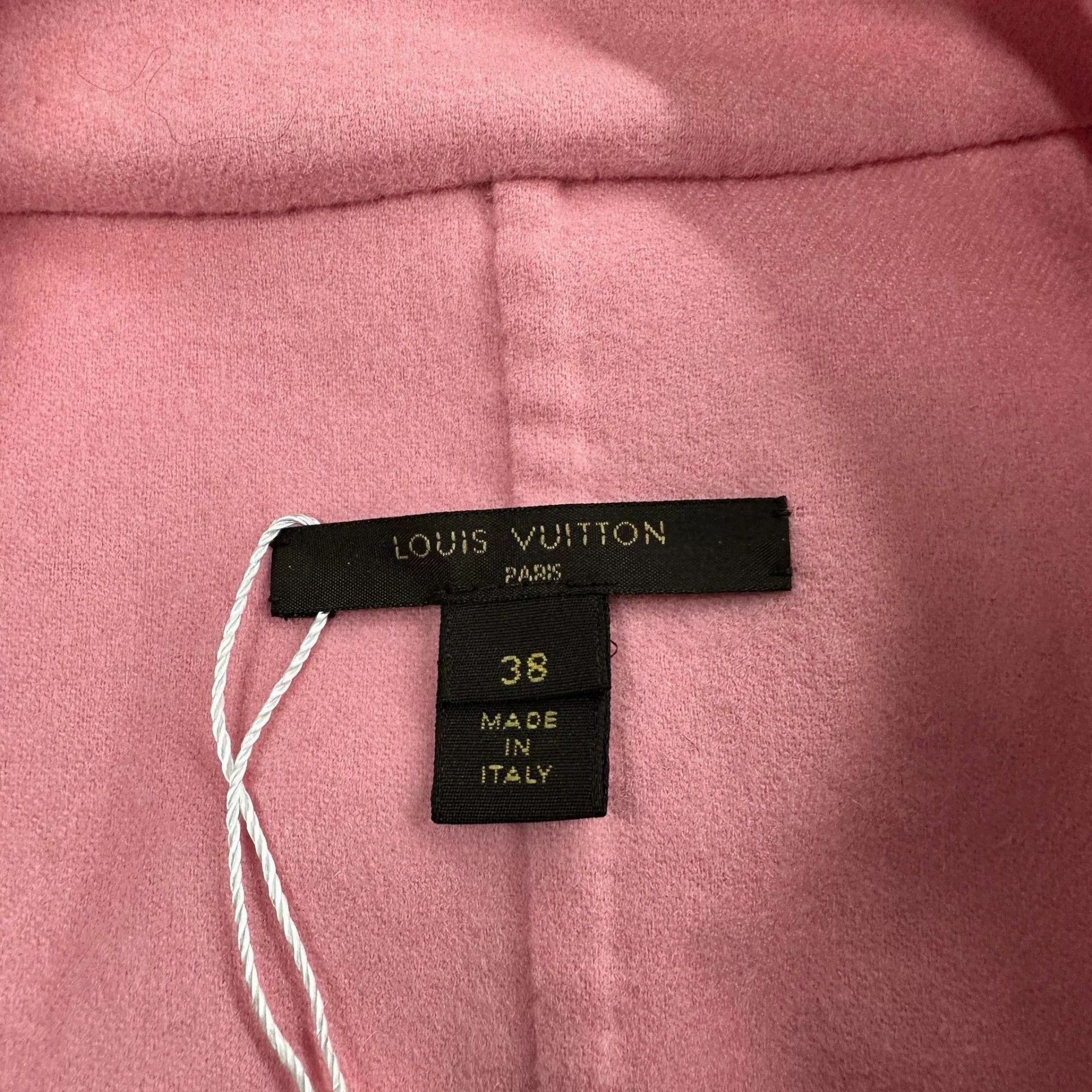 Louis Vuitton LV Pink Long Wool Coat Size 38 Size US M / EU 48-50 / 2 - 3 Thumbnail