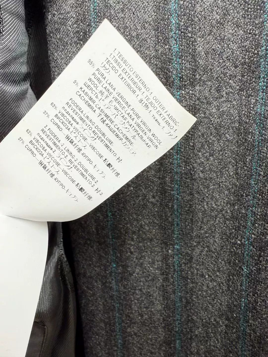 Versace VERSACE Wool Cashmere Suit Set Size US XL / EU 56 / 4 - 8 Thumbnail