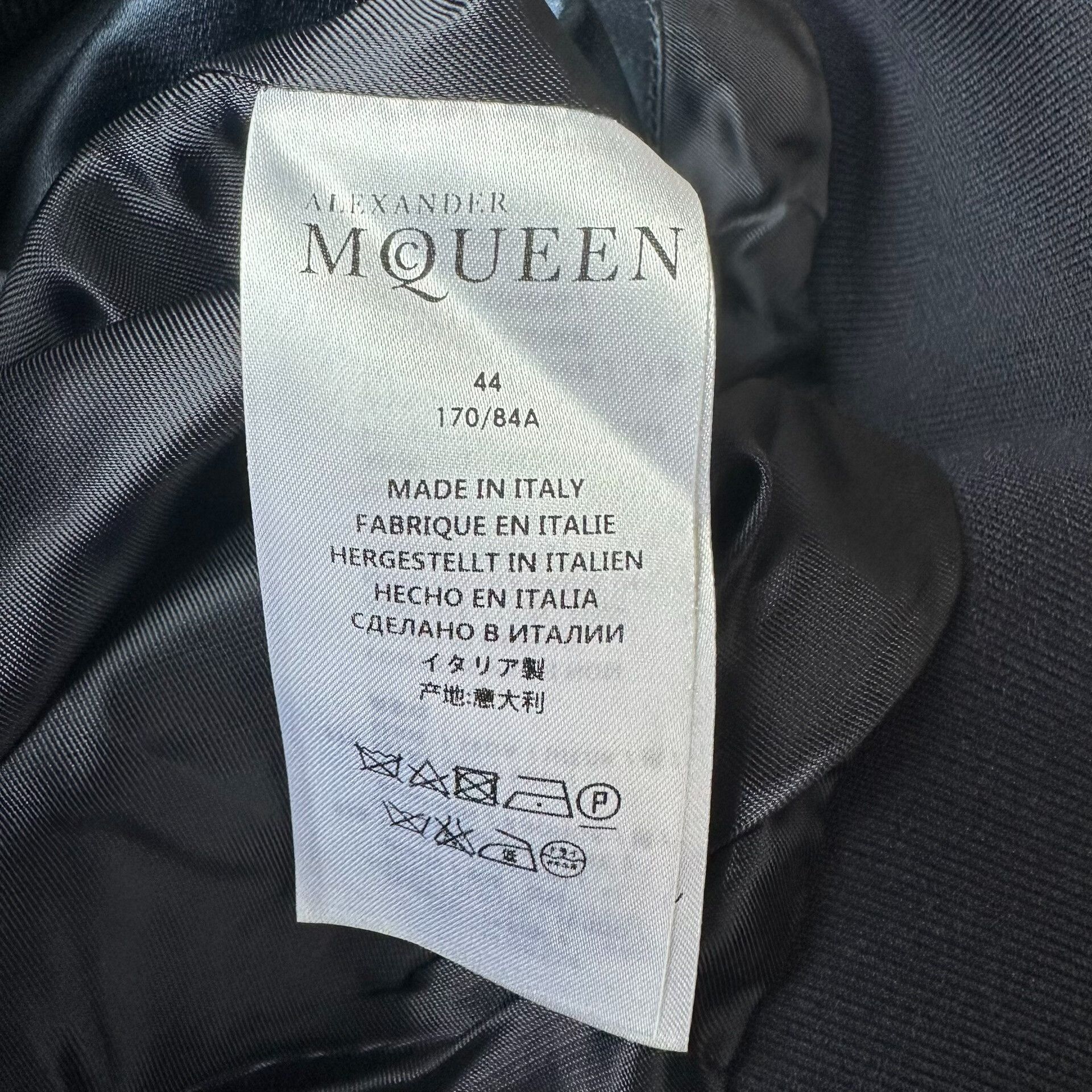 Alexander McQueen Embroidered Baseball Jacket