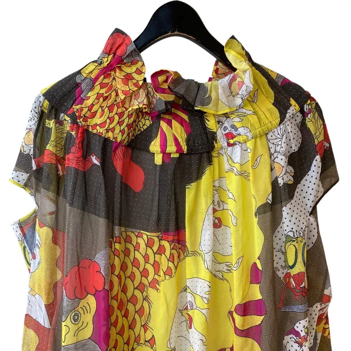 Junya Watanabe junya watanabe colorful dress with prints Size US S / EU 44-46 / 1 - 5 Thumbnail