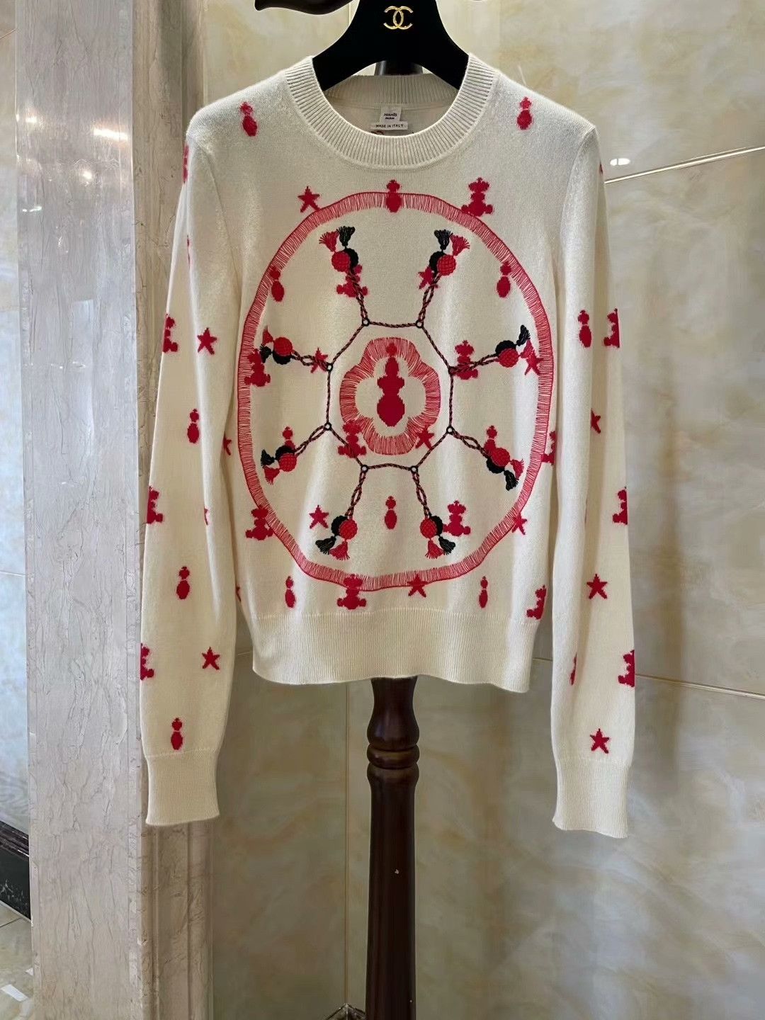 Hermes hermès cashmere sweater size 40 Size US L / EU 52-54 / 3 - 2 Thumbnail