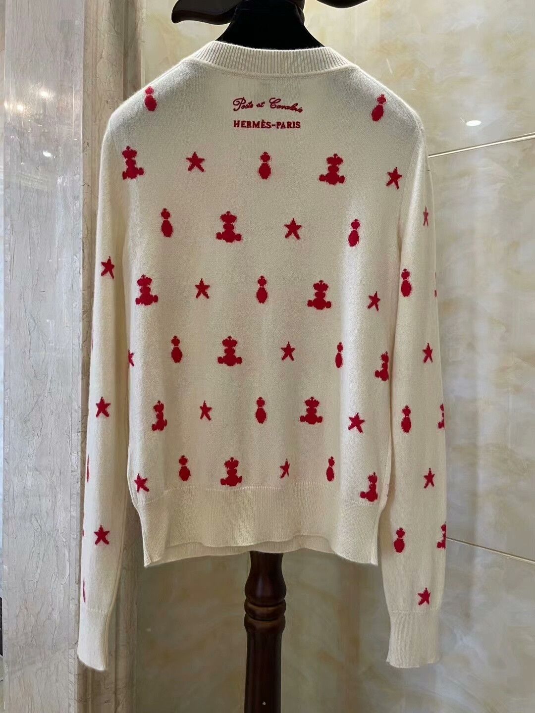Hermes hermès cashmere sweater size 40 Size US L / EU 52-54 / 3 - 3 Thumbnail