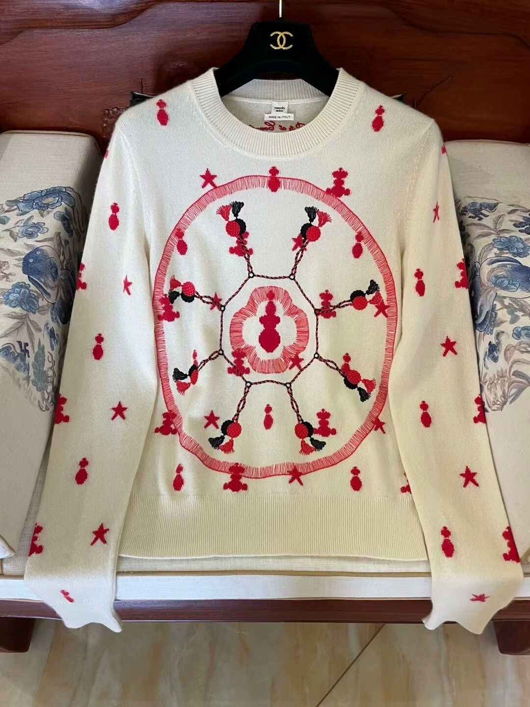 Hermes hermès cashmere sweater size 40 Size US L / EU 52-54 / 3 - 4 Thumbnail