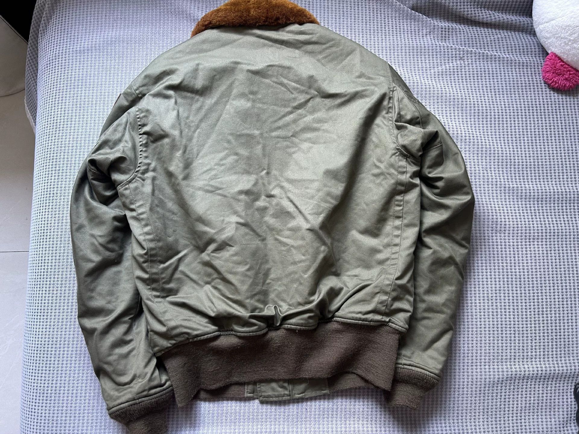 The Real McCoy's real mccoy B10 flight jacket with fur collar Size US L / EU 52-54 / 3 - 2 Thumbnail