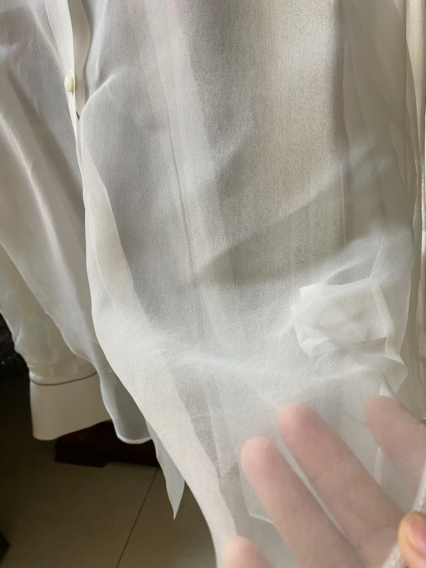 Brunello Cucinelli Brunello Cucinelli Organza Women's Shirt Size US M / EU 48-50 / 2 - 4 Thumbnail