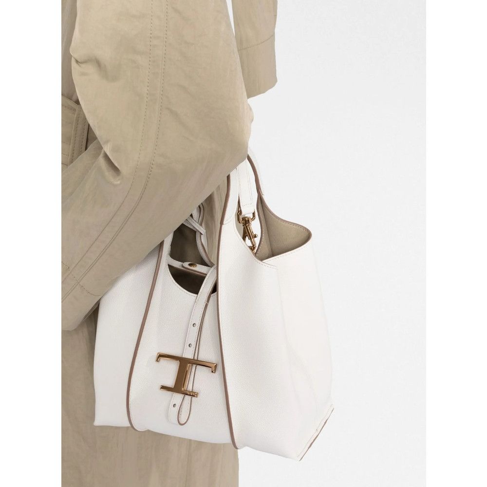 Tod's Tod's WHITE Tote Bags Size ONE SIZE - 3 Thumbnail