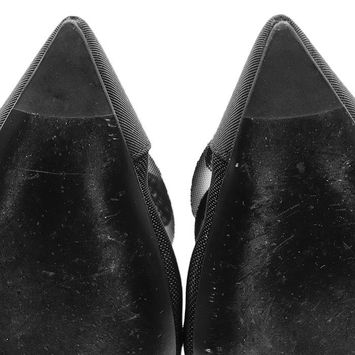 Chanel Chanel Chanel G34544 Camellia Nylon Mesh Short Boots Leather Shoes G34544 DUTY FREE for USA Size ONE SIZE - 15 Thumbnail