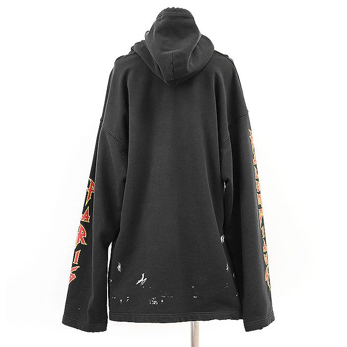 Balenciaga Balenciaga Balenciaga UNIFIT Cotton Hoodie Cotton Sweatshirts & Hoodies DUTY FREE for USA Size ONE SIZE - 4 Thumbnail