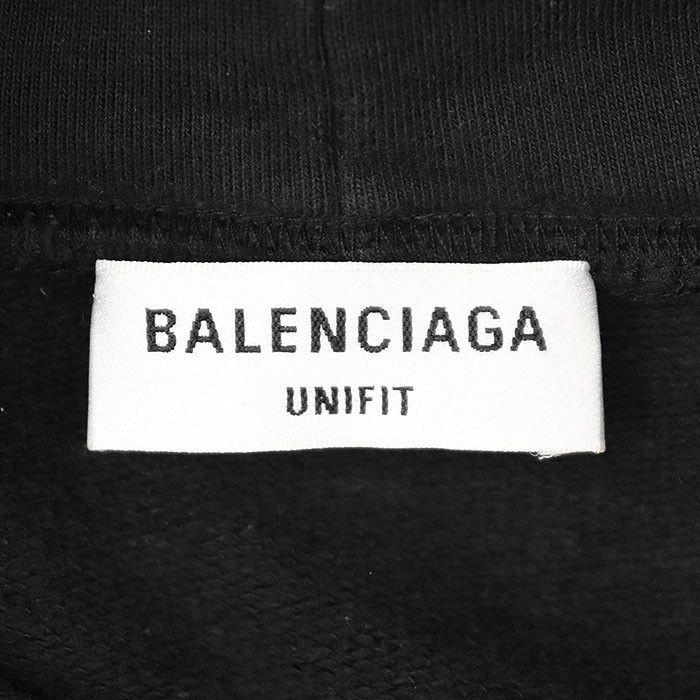 Balenciaga Balenciaga Balenciaga UNIFIT Cotton Hoodie Cotton Sweatshirts & Hoodies DUTY FREE for USA Size ONE SIZE - 9 Thumbnail