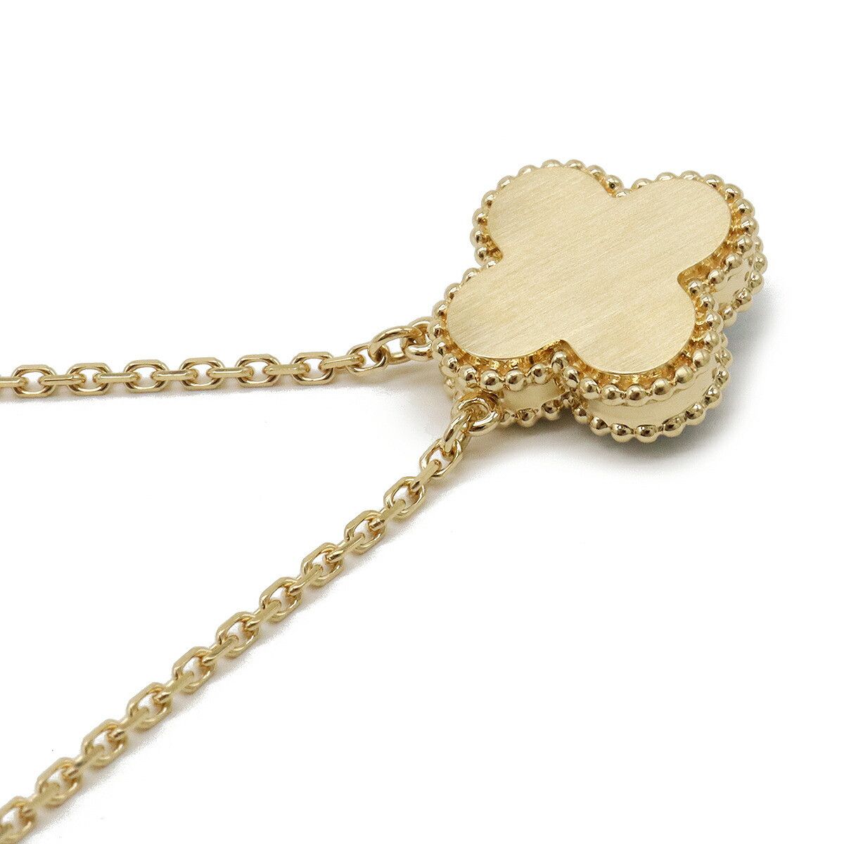 Van Cleef & Arpels Van Cleef & Arpels Van Cleef & Arpels Vintage Alhambra Au750 Necklace Metal Necklace VCARP46000 DUTY FREE for USA Size ONE SIZE - 4 Thumbnail