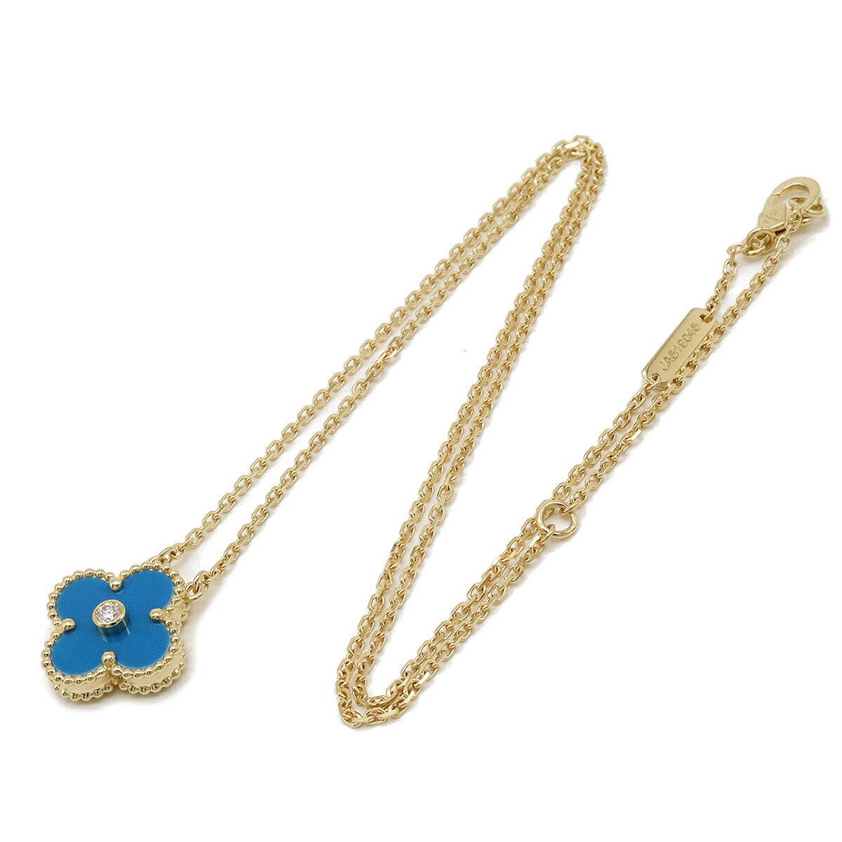 Van Cleef & Arpels Van Cleef & Arpels Van Cleef & Arpels Vintage Alhambra Au750 Necklace Metal Necklace VCARP46000 DUTY FREE for USA Size ONE SIZE - 2 Thumbnail