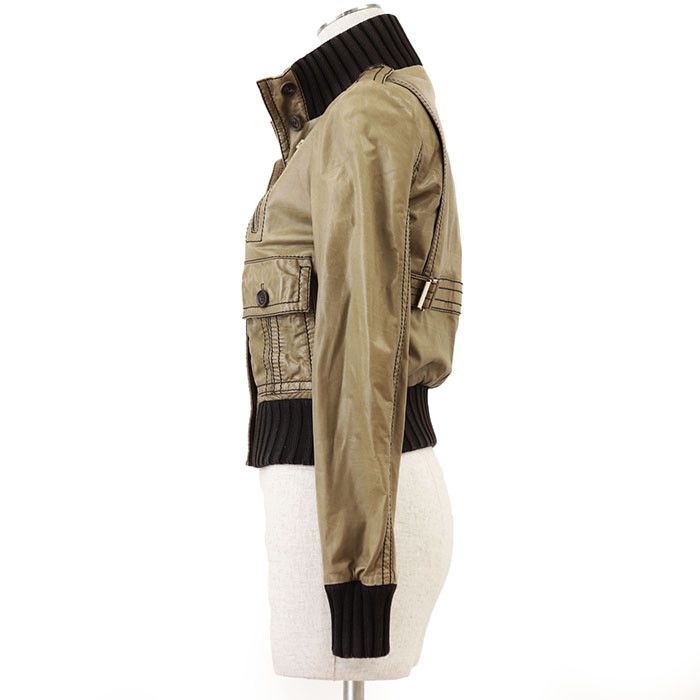 Gucci Gucci Gucci Madonna Bomber Cow Leather Jacket Leather Outerwear DUTY FREE for USA Size ONE SIZE - 15 Thumbnail