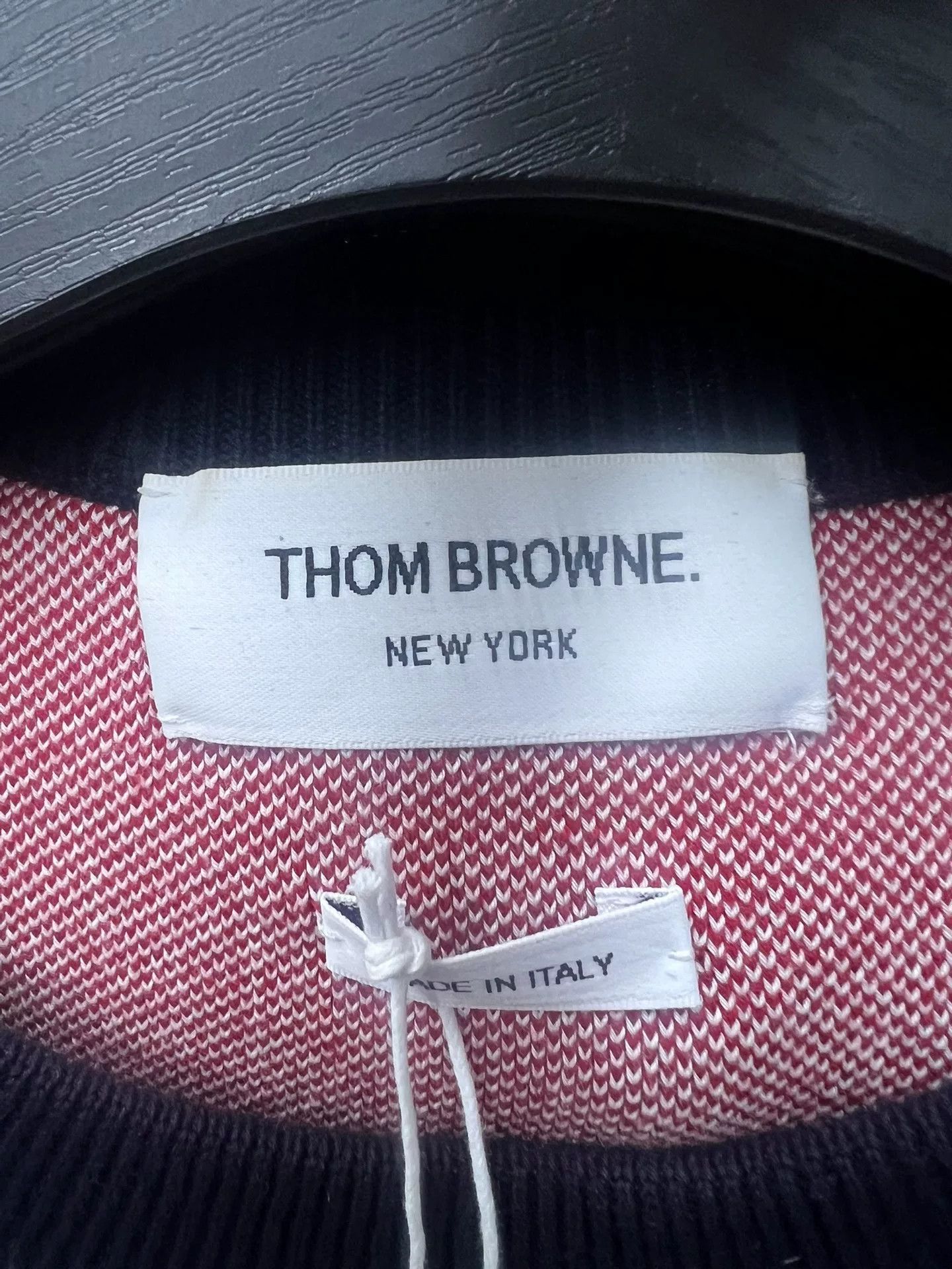 Thom Browne Thom Browne Dog Stripe Knit Sweater Size US M / EU 48-50 / 2 - 4 Thumbnail