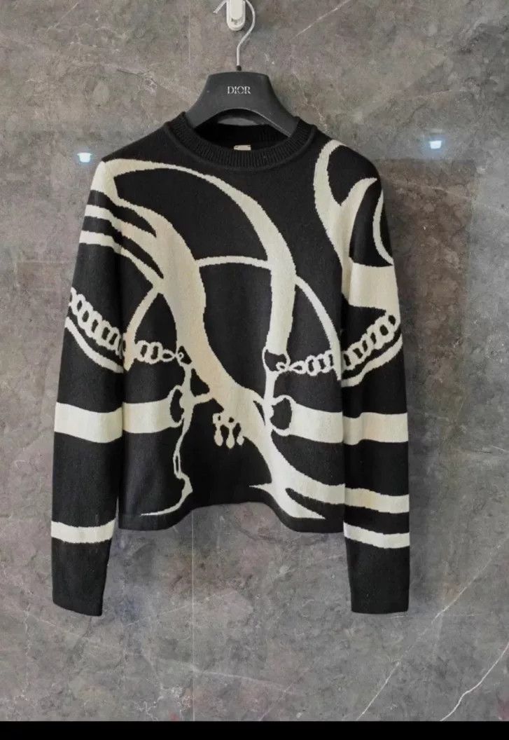 Hermes Hermès Women's Black Cashmere Sweater Size US M / EU 48-50 / 2 - 6 Thumbnail