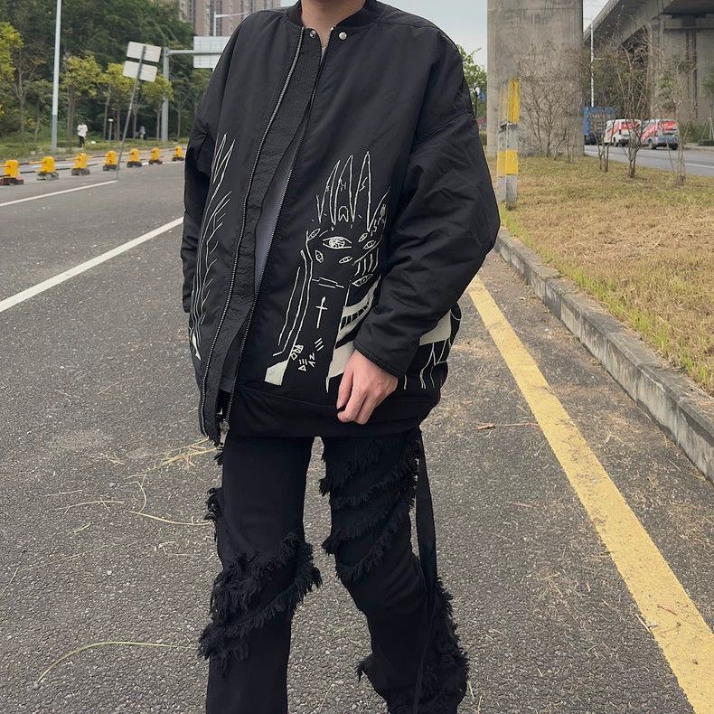 Rick Owens Drkshdw Rick Owens Drkshdw Jumbo MA-1 Bomber Jacket Size US M / EU 48-50 / 2 - 5 Thumbnail