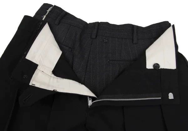 Comme des Garcons COMME des GARCONS 2004AW Striped Fake Pants Size US 26 / EU 42 - 7 Thumbnail