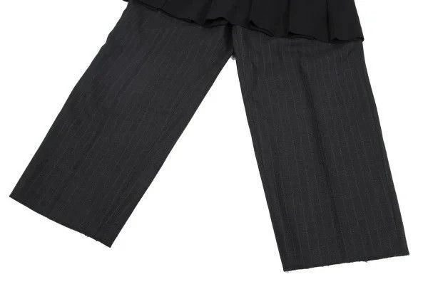 Comme des Garcons COMME des GARCONS 2004AW Striped Fake Pants Size US 26 / EU 42 - 6 Thumbnail