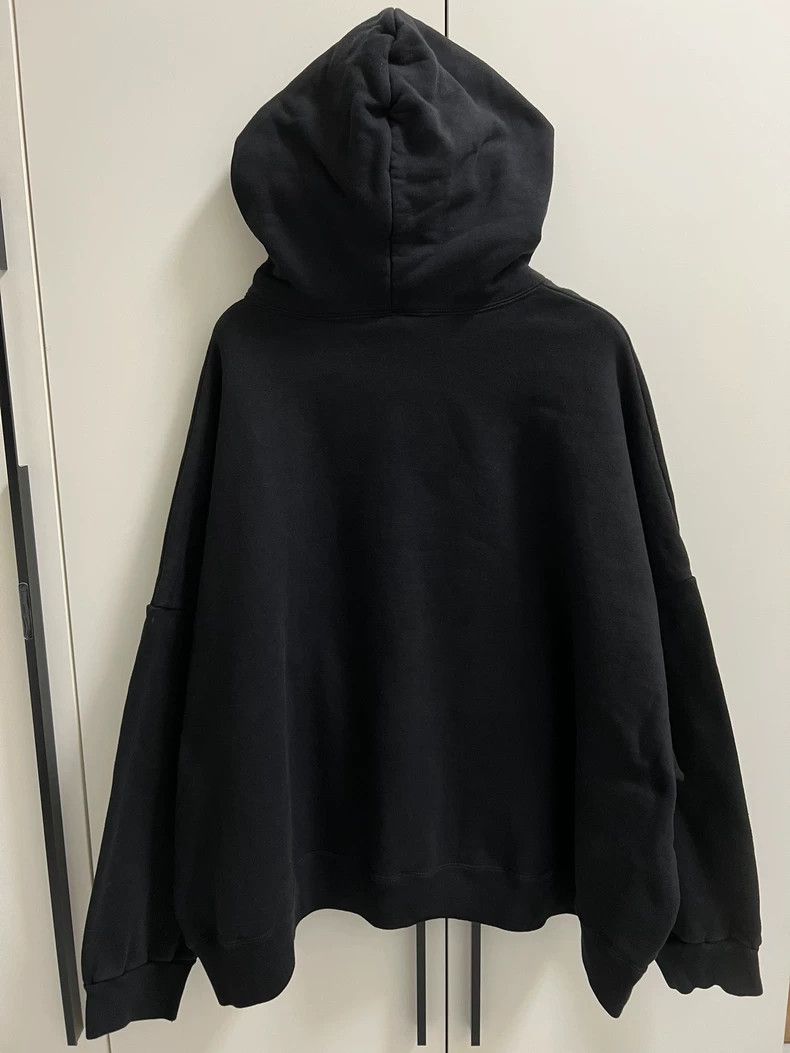 Saint Laurent Paris SAINT RIBON LOGO Oversized Black Hoodie Size US XL / EU 56 / 4 - 6 Thumbnail