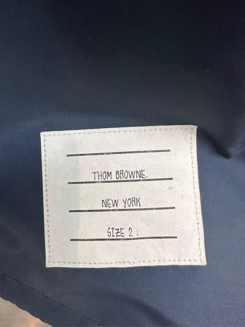 Thom Browne Thom Browne Blue Pilot Jacket Size 2 Size US S / EU 44-46 / 1 - 6 Thumbnail